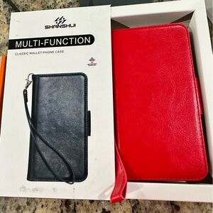 Shinshu Red Wallet Phone Case